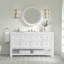 Terra Round Gesso Mirror