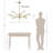 Klotilda 12 - Light Dimmable Modern Sputnik Sphere Chandelier-1311599363
