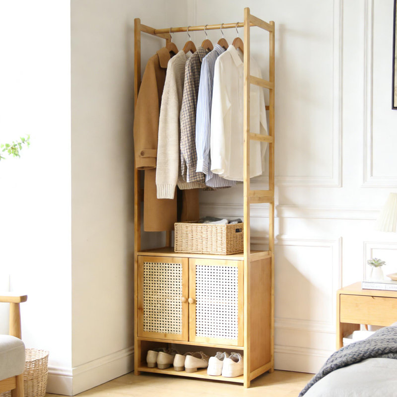 168cm H Clothes Racks with Shelf