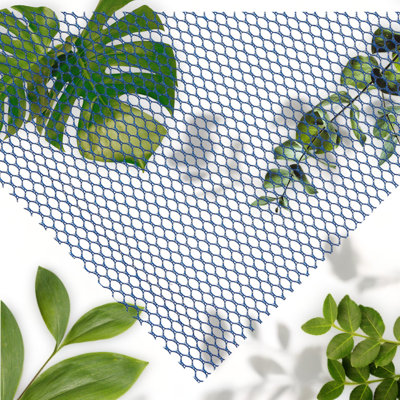 BlueWave Mesh Fabric 18"x54" Light Blue Polyester