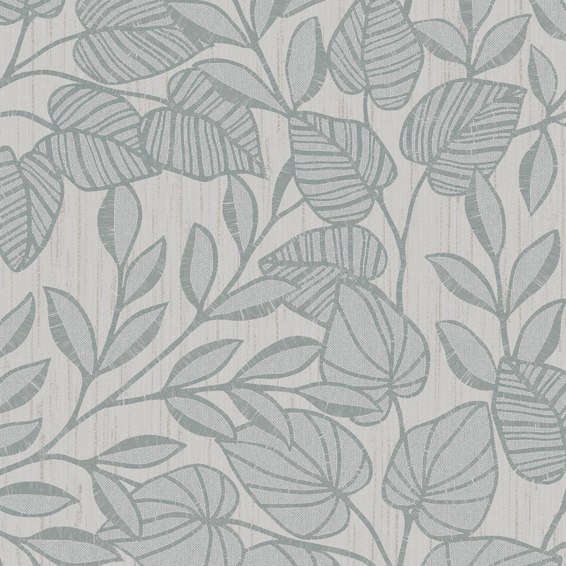 Superfresco Linden Leaf Trail Duck Egg Wallpaper, Blue