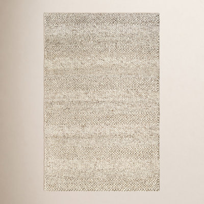 Amarilla Handmade Wool Beige Rug