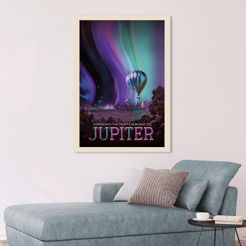 Jupiter by NASA - Wrapped Canvas Print, 100cm H x 70cm W x 4cm D