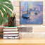 Art mural sur toile 12 "x 12" Highlands Dunes "Seascapes 1" par Lindsay Kivi