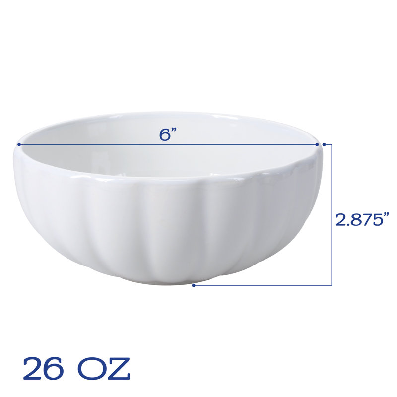 BIA Cordon Bleu 16-Piece, Petal Dinnerware Set, White