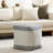 Curacao Satie Upholstered Ottoman