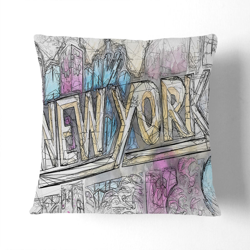 Square Cushion, 55cm H x 55cm W x 20cm D