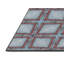 Tapis bleu / rouge Power Loom-792048493