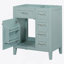 Meuble-lavabo de salle de bain sans lavabo, base d'armoire seulement, armoire de salle de bain avec tiroirs, structure solide-126590586