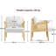 66cm W X 68.5cm D Upholstered Armchair