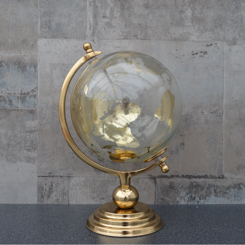 Plastic / Acrylic Tabletop Globe, 30cm H x 20cm W x 20cm D