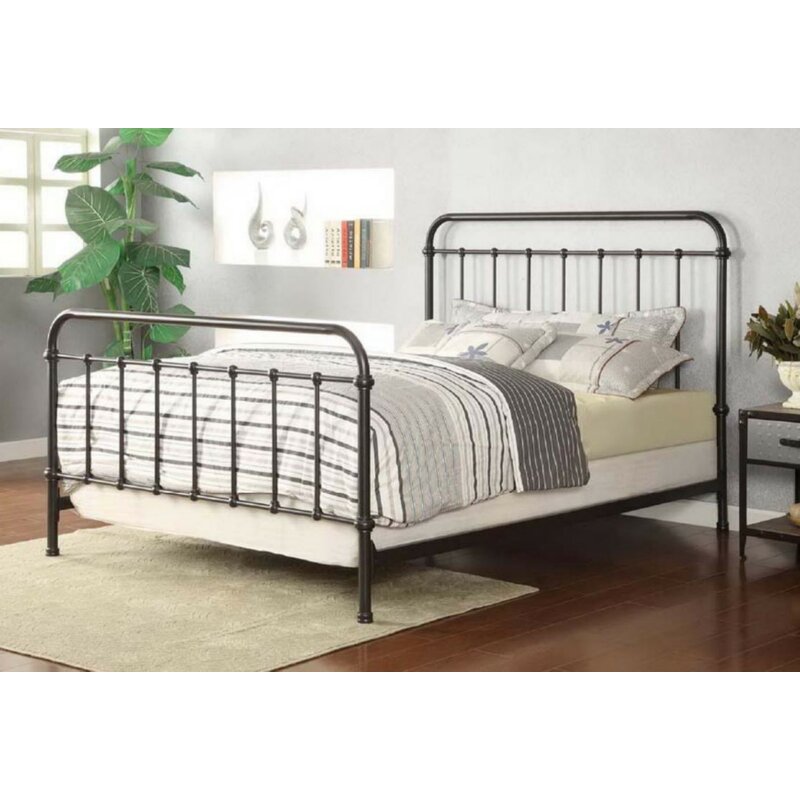 Three Posts™ Rondo Metal Slat Bed & Reviews | Wayfair