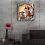  «Owl and Coffee» par Rey Klimt, art mural en verre acrylique-1665218926