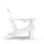 Chaise Adirondack en PEHD pour l'extérieur à dossier réglable à 3 positions avec porte-gobelet-1555387837