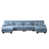 Blue Chenille