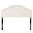 Tufted Upholstered Headboard Queen Size, Solid Wood Head Board With Durable Metal Legs, Adjustable Height Queen Headboard With Nailhead Trim In Bedroom