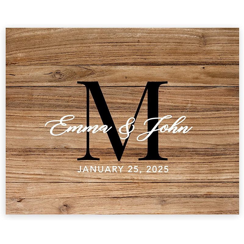 Cardstock Guest & Commemorative Book