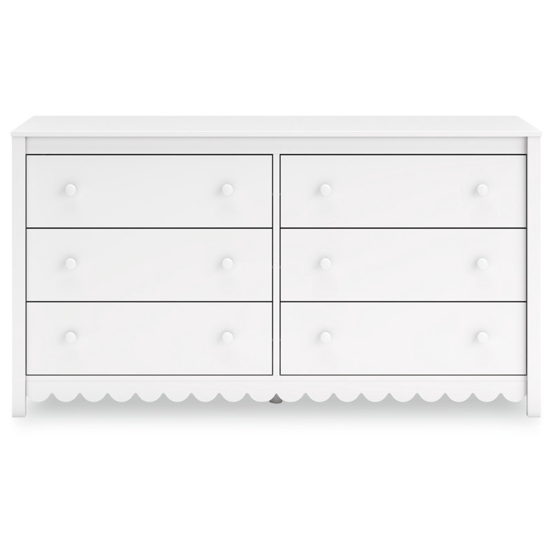Commode double 6 tiroirs l 60,75 "Patricia