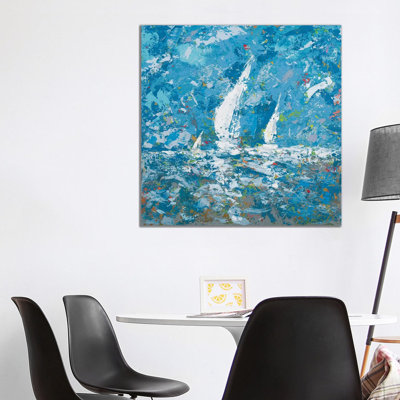 Sailing II by Kingsley - Wrapped Canvas Gallery-Wrapped Canvas Giclée