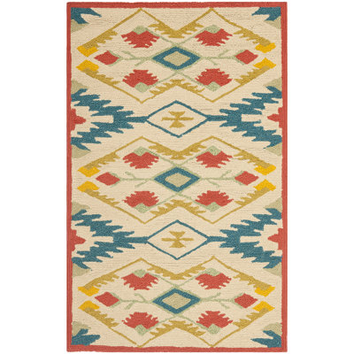Adera Hand Hooked Performance Southwestern Rug