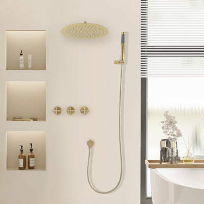 Ensemble de douche 10 pouces avec douchette
