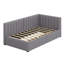 Upholstered Daybed With Storage Drawers-455621788