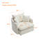 Fauteuil pivotant surdimensionné à 360 degrés avec 3 coussins confortables pour les espaces de vie-1904300823