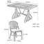 Rattan Modern Dining Table Sets.-108073214