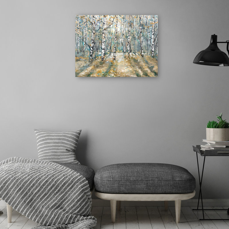 Kaleidoscope Trees II by Studio Arts Canvas Art Print, 11" H x 14" W x 1.5" D, Wrapped Canvas