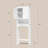 Datonye 66" Freestanding Over-The-Toilet Storage Cabinet with Adjustable Shelves and 2 Doors – Engineered Wood Bathroom Organizer-650626854
