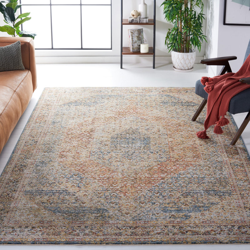 Silverado Performance Oriental Rug, Square 6'4"