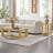 48" MDF Rectangular Coffee Table