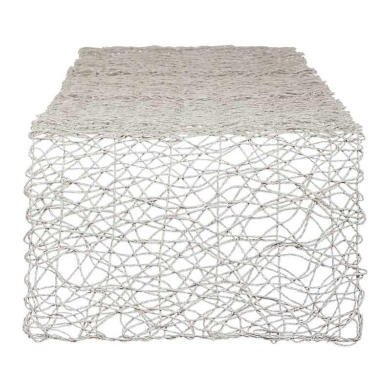 Grzech Table Runner, Gray