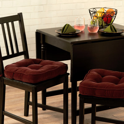 Reversible Microfiber Dining Chair Pad