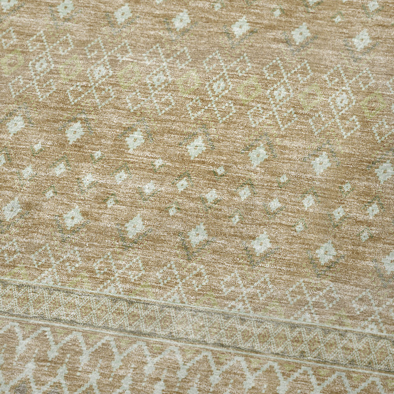 Jeté bohème Addison Sherpa ASB709, Cuivre