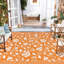 Tapis floral en plastique avec sac pour l'extérieur-129467246-129913460