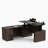 Parven 66.93'' Height Adjustable L-Shaped Executive Desk-91110412