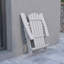 Chaise Adirondack pliante en résine Balasi-733173693