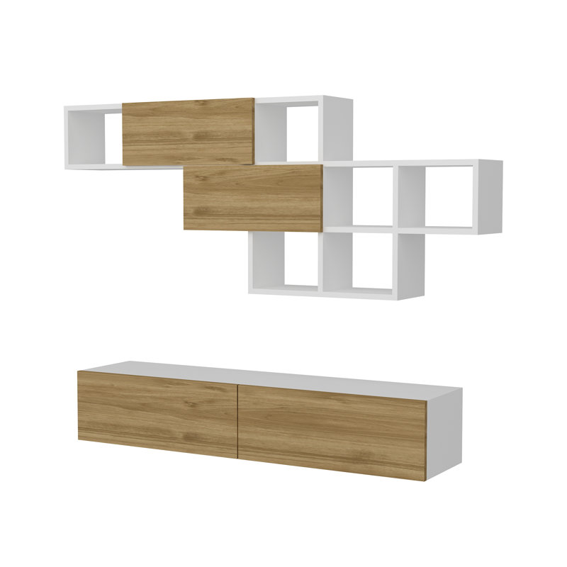 Bucher Unfinished Entertainment Centre for TVs up to 55"
