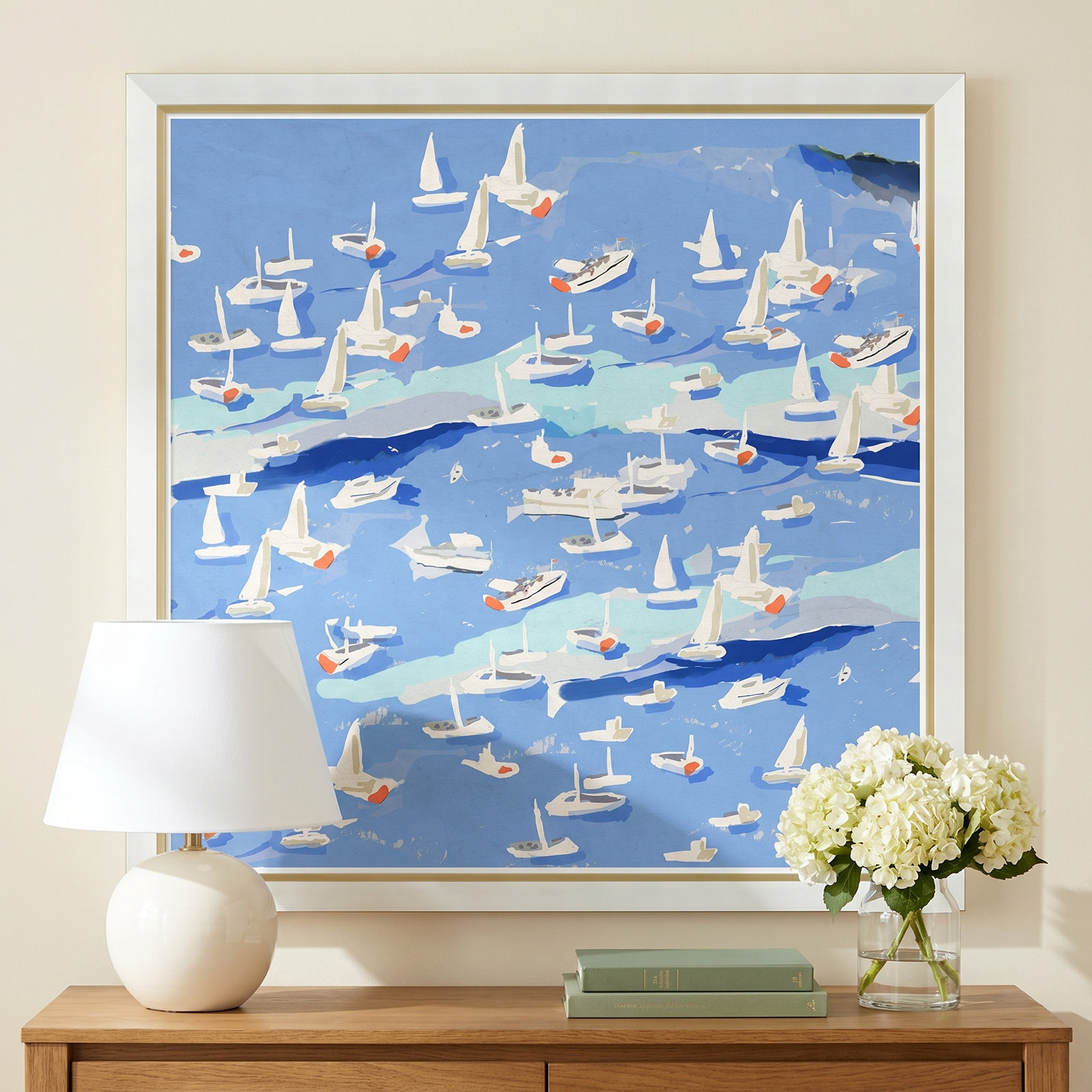 Dana Gibson "Island Hopping I" Print