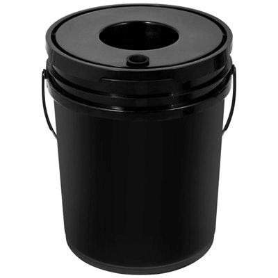 DWC Hydroponic System 5 Gal, 8 Buckets