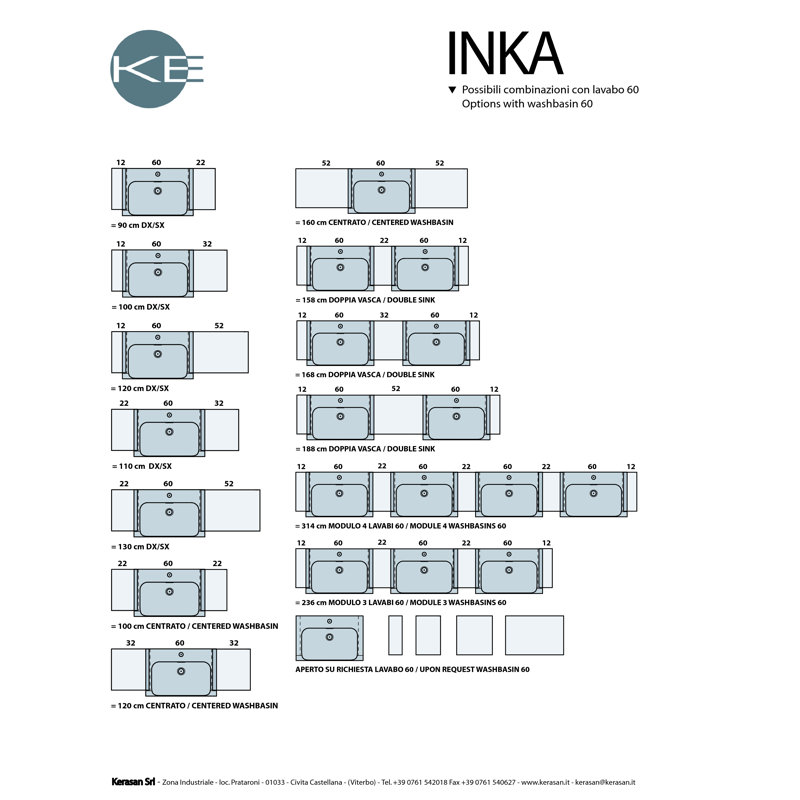 Inka 23.6'' L Bathroom Sink