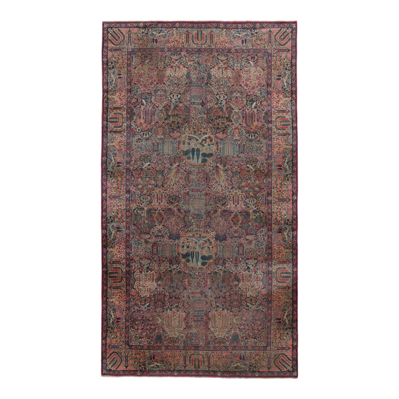 Antique One-of-a-Kind 8'10x15'11 Hand Knotted Area Rug