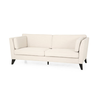 82.5" Flared Arm Sofa,3 Seater Fabric Sofa,with Birch Legs,Study and Living Room ,sofa,couch