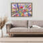 Cadre flottant Blooming Garden Expression, design par Atelier Posters-1786204895-1786204890