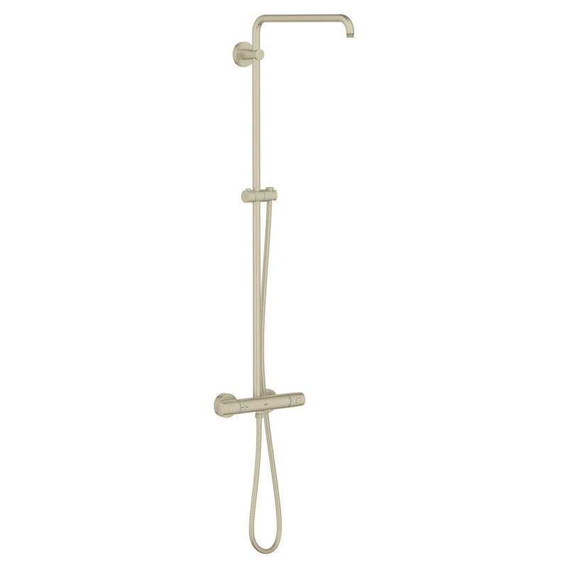 Système de douche complet Euphoria, Nickel brossé Infinity