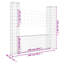 Alicia-Marie Silver Mesh Fence Panels-670229727