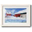 Maisons rouges à Bjornegaard dans la neige, Norvège, 1895 - Reproduction encadrée rustique avec tableau mat-2130042160-2130042163