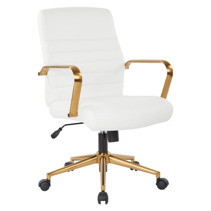 Chaise de travail Turbeville, Blanc