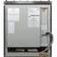 Cuisinière à double combustible 30 pouces avec 5 brûleurs scellés (porte vitrée) ILVE Majestic II Series-48280001-48279991